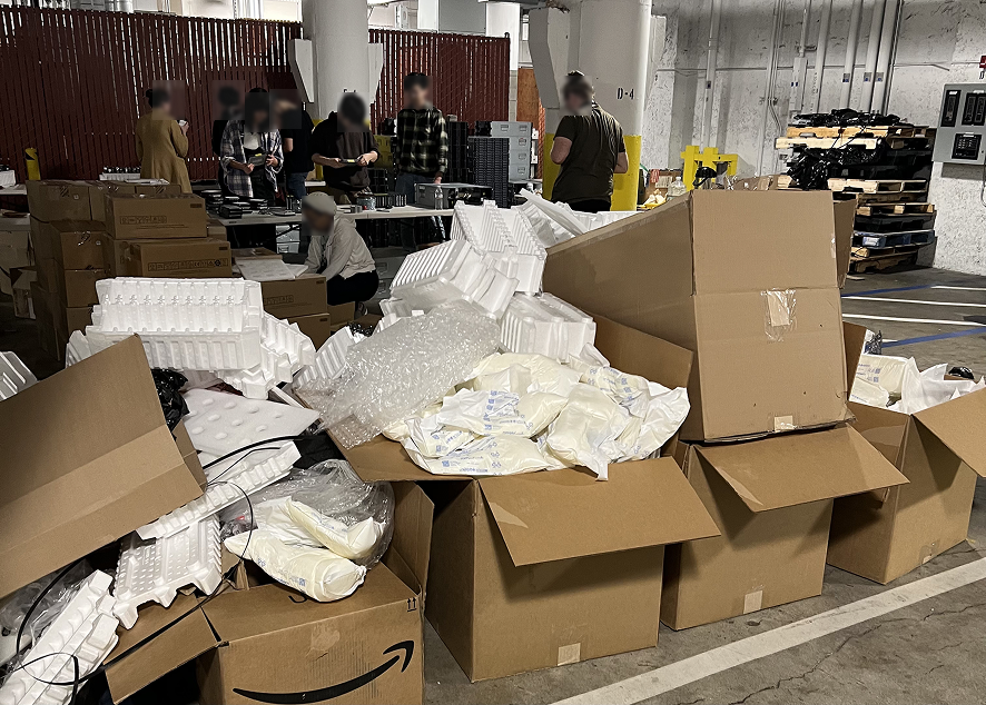 hard drive stacking party